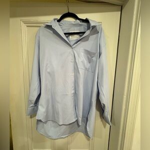 Ministry of supply baby blue button down
